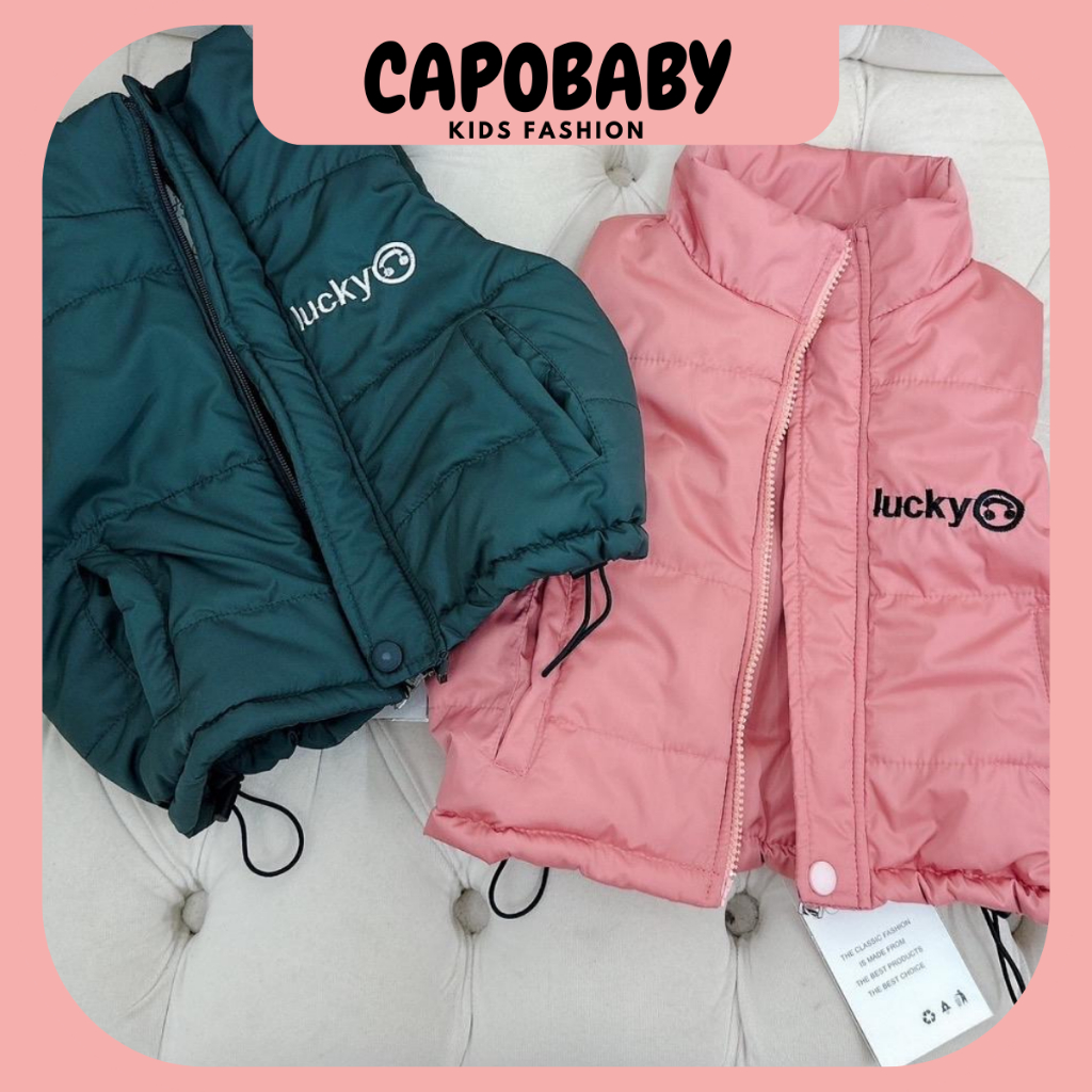 Áo phao gile QCCC cho bé trai bé gái 7-18kg
