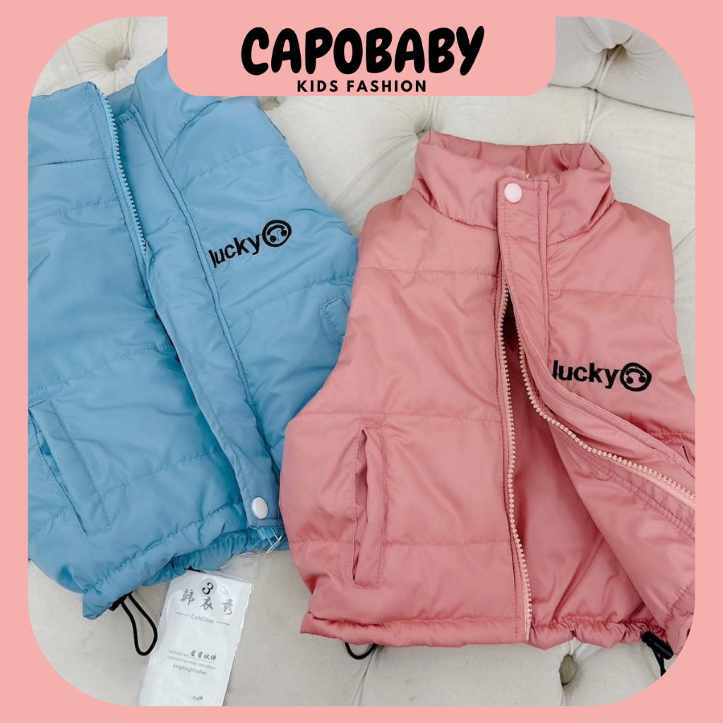 Áo phao gile QCCC cho bé trai bé gái 7-18kg