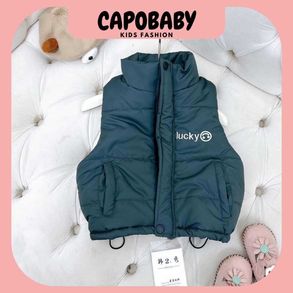 Áo phao gile QCCC cho bé trai bé gái 7-18kg
