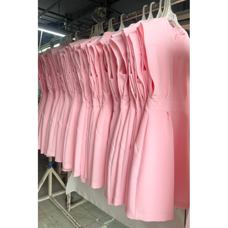 Đầm hồng Raph Lauren