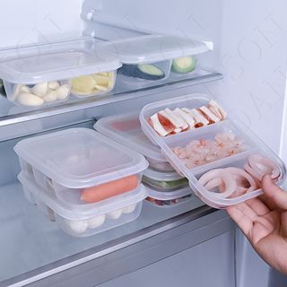 Hộp nhựa đựng thực phẩm chia ngăn Nakaya nội địa Nhật Bản
