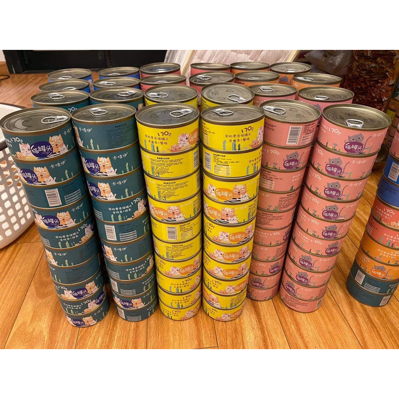 10 Lon Pate THỊT THẬT siêu ngon, bổ sung dinh dưỡng cho mèo