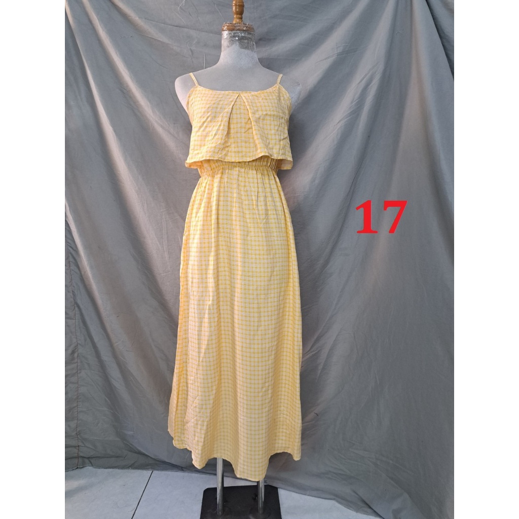 Maxi 2 dây bèo dạo biển, Lanh Thái mát rượi