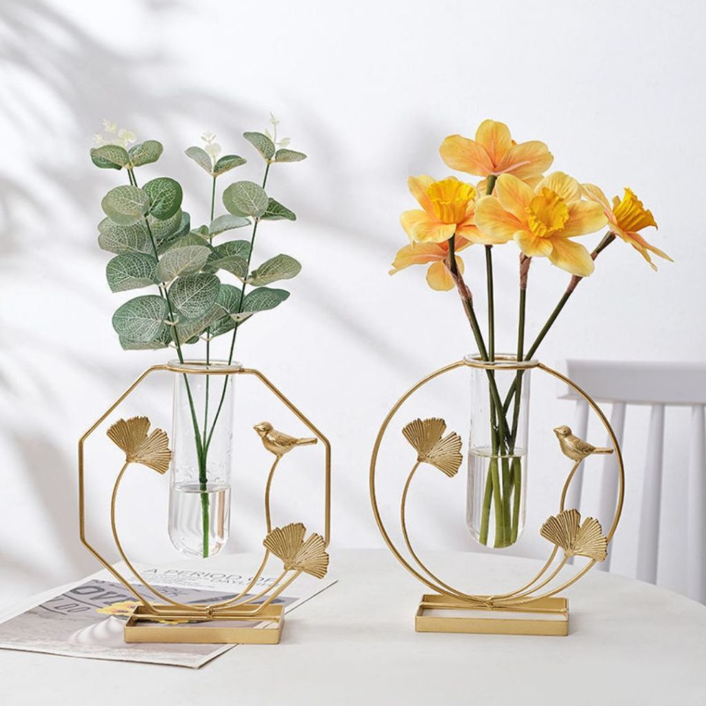 Hoa Giả, Hoa Decor, Nhành Bạch Đàn 4 Nhánh Trang Trí Nhà Cửa