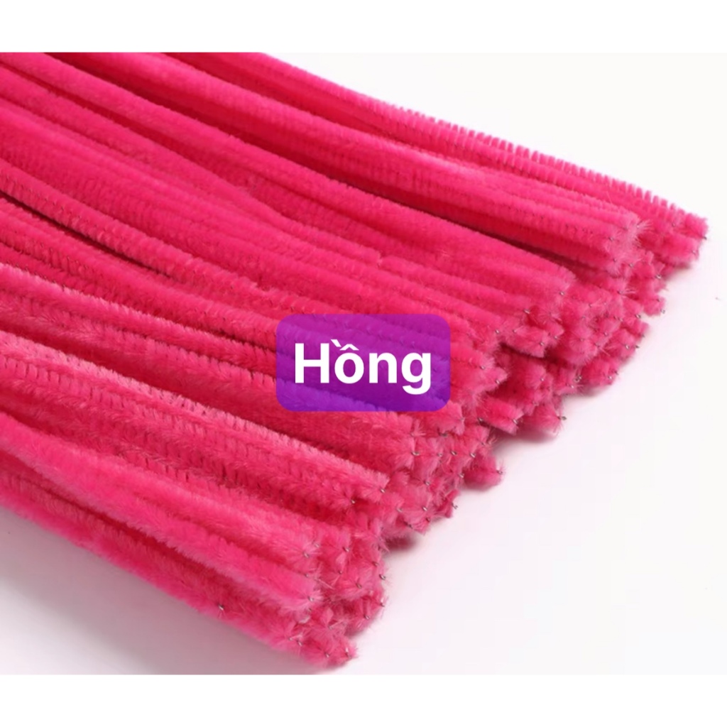 Hàng có sẵn đủ mầu Kẽm nhung làm handmade làm hoa  bó 100 sợi bé thoả sức sáng tạo,khéo léo thông minh rẻ đẹp