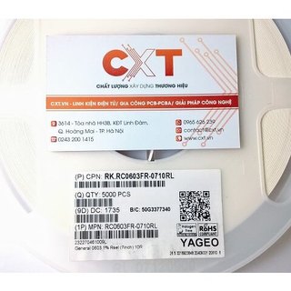 Điện trở 10r 0603