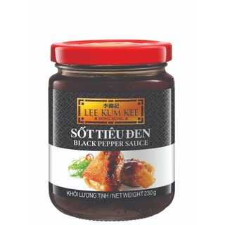 Sốt Tiêu Đen Lee Kum Kee 230gr/ Xốt Tiêu Đen Ướp Bò Lee Kum Kee/ Lee Kum Kee Black Pepper Sauce - NK Hồng Kong