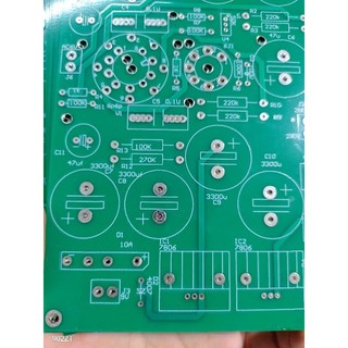 Mạch nắn cao áp ổn áp cho preamp đèn
