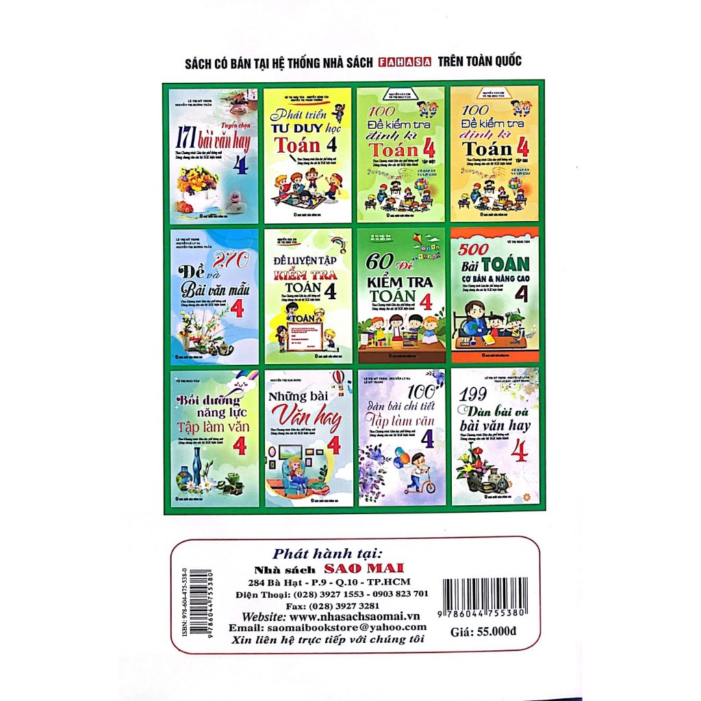 Sách - Những Bài Văn Mẫu Lớp 4