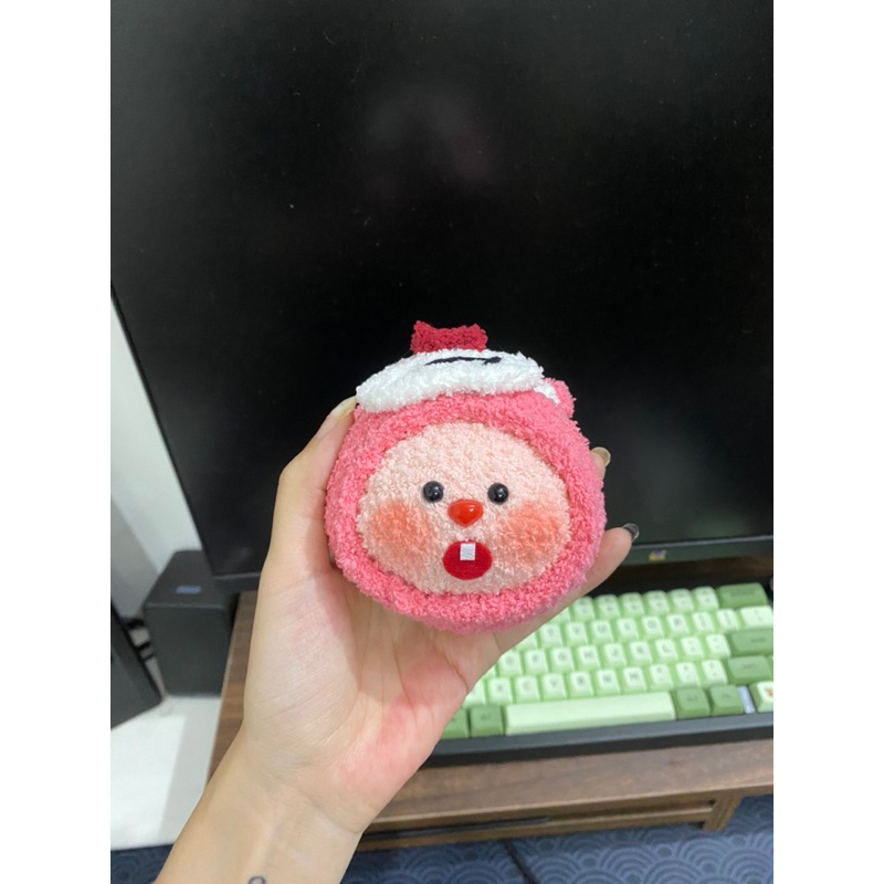 Loopy Gấu Dâu lotso len xù làm móc khoá…