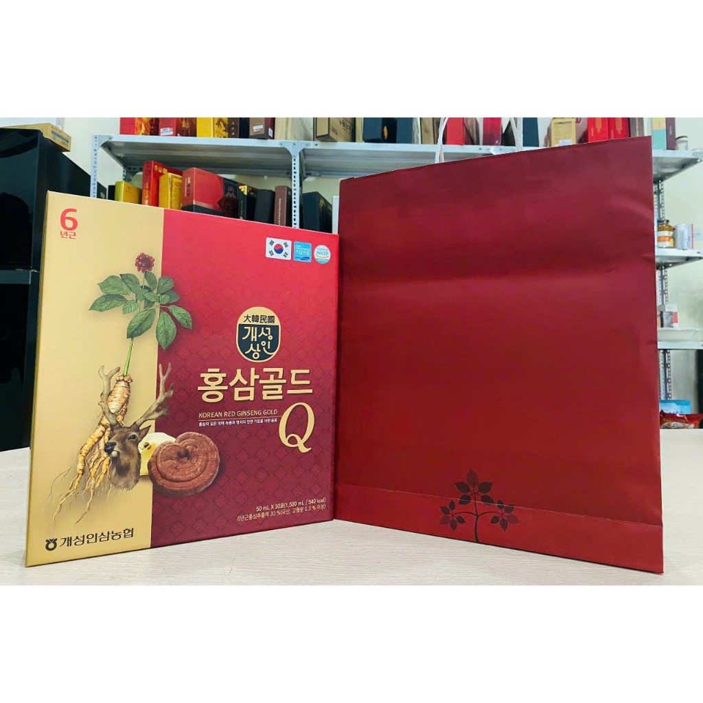 Nước Sâm Nhung Hươu NONGHYUP Hàn Quốc, Hộp 30 Gói*50ml