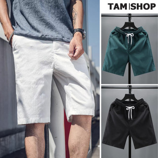 Quần Short Đùi KAKI Nam Nữ Form Unisex Chất Mát Mẻ, Trẻ Trung Túi Lớn Lưng Thun Dây Rút
