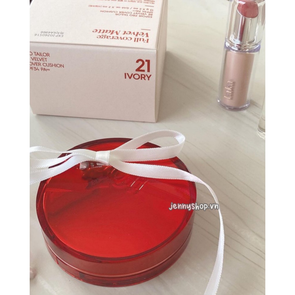 Phấn Nước Espoir Protailor Be Velvet Cover Cushion SPF34 PA++