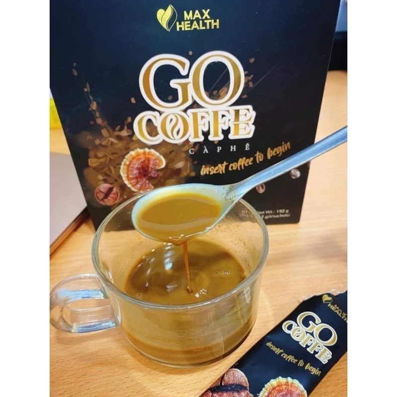 Cafe sữa Go Cafe đen hộp 12 gói chính hãng