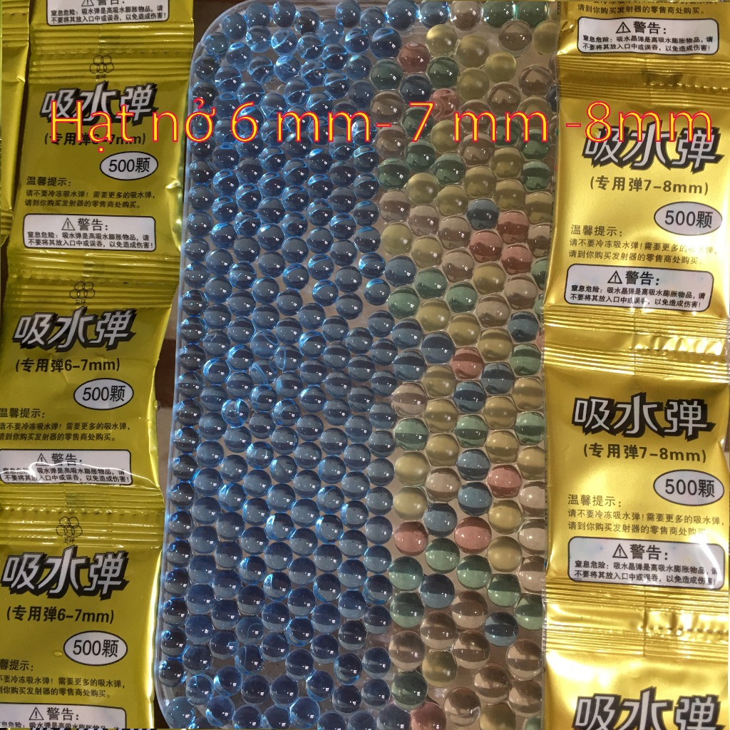 Hạt nở 6mm - 7mm -8mm