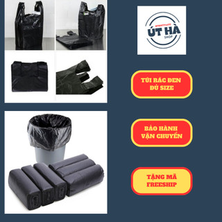 Túi nilong đen đựng rác đủ size /túi 2 quai/bao rác cuộn/ túi rác công nghiệp