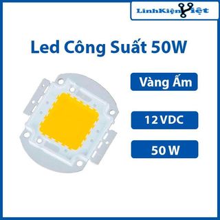 Led công suất 50w/12vdc ánh sáng vàng ấm