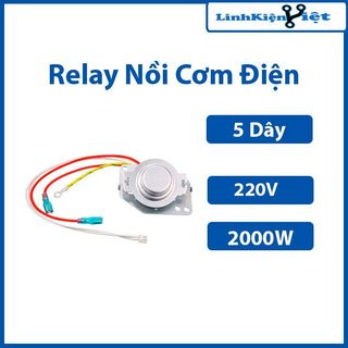 Relay nồi cơm điện - điện tử 5 dây điện áp 220vac-50 / 60hz