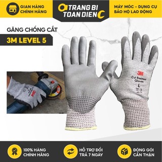 Găng tay chống cắt 3M cấp độ 5 phủ PU chống mài mòn xé rách, đâm xuyên, tiêu chuẩn EN388 4544