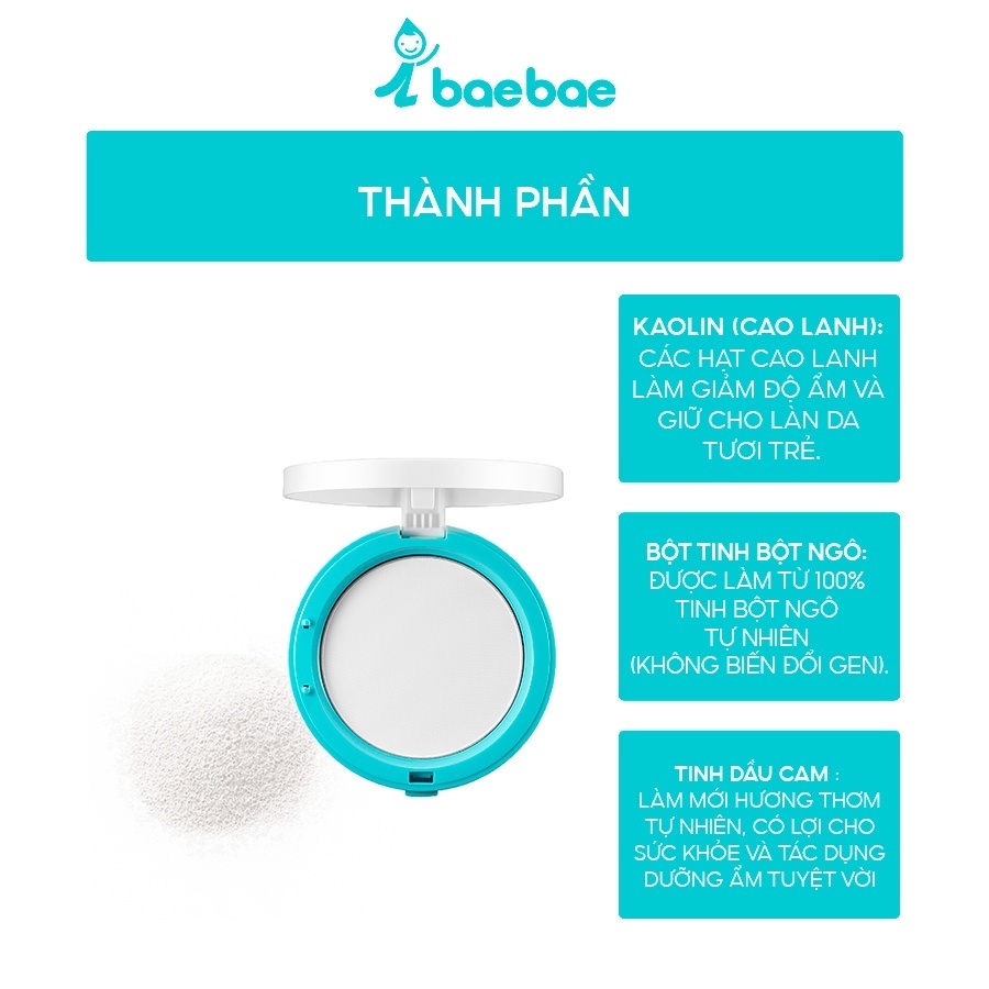 Phấn Phủ Dạng Nén I BAEBAE Powder 24g