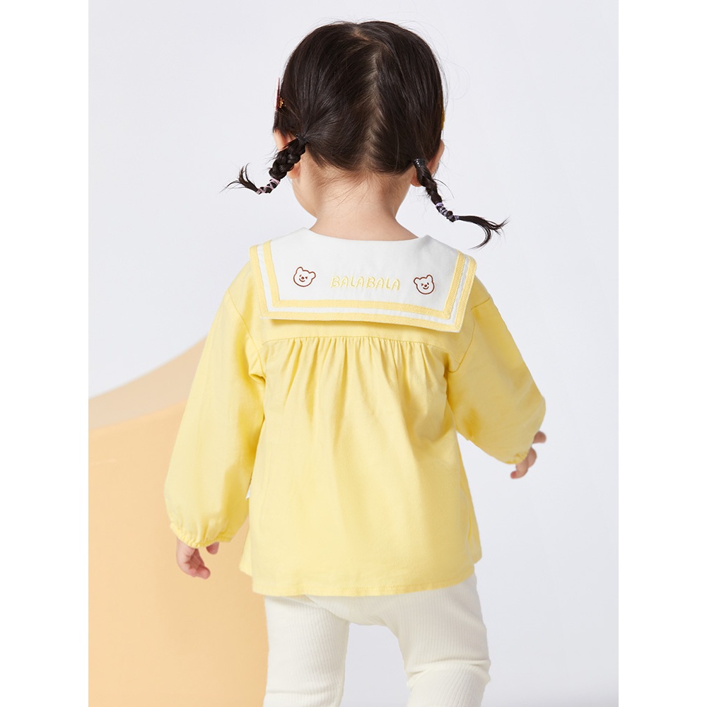 Áo sơ mi dài tay tiểu thư BALABALA - BABY dành cho bé gái 200323102004