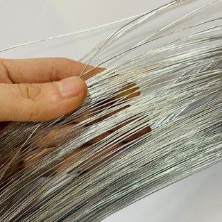 Kẽm xi làm hoa lá handmade ( 30 sợi )
