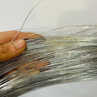 Kẽm xi làm hoa lá handmade ( 30 sợi )