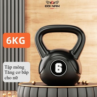 Tạ Bình Vôi,Tạ Ấm 6kg Bê Tông Bọc Nhựa PE Cao Cấp Đại Nam Sport