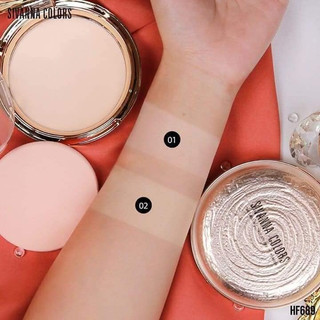 Phấn nén Sivanna kiềm dầu - 2 tone