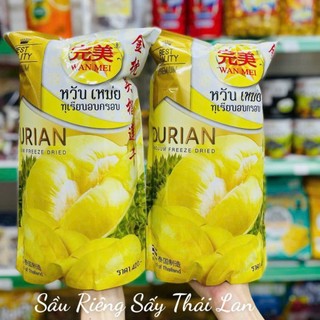 Sầu riêng sấy / măng cụt sấy / dâu tây sấy gói to 215g - thái lan