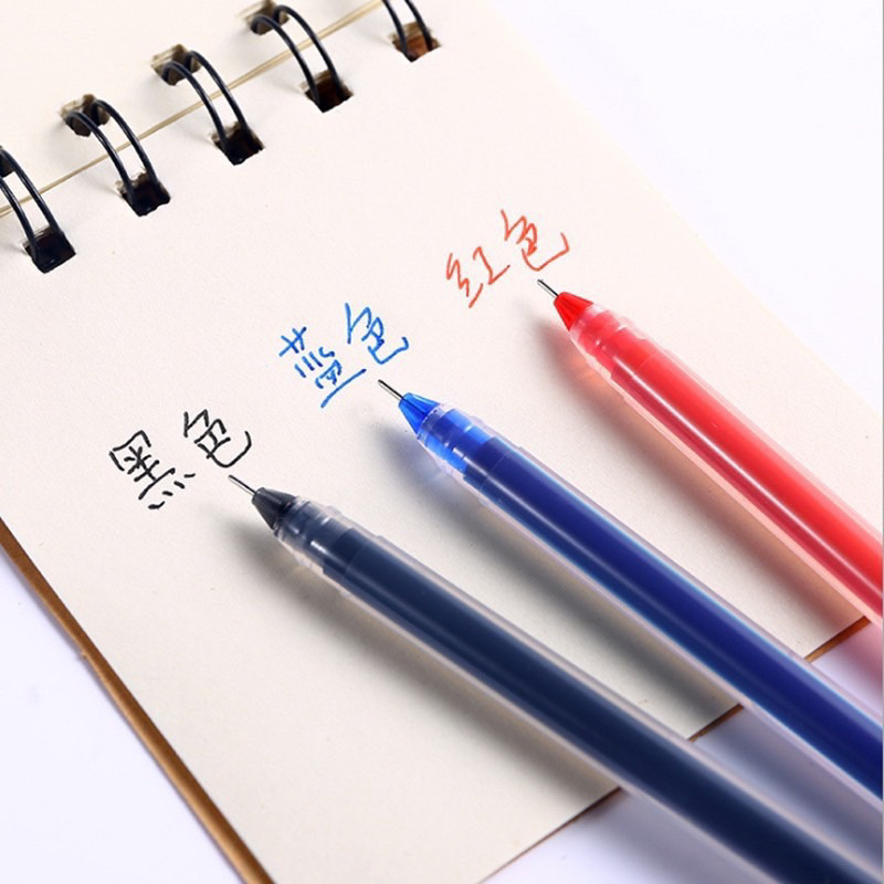 Bút Gel đen ngòi 0.5mm mực đều nét chữ đẹp cho học sinh, sinh viên, văn phòng