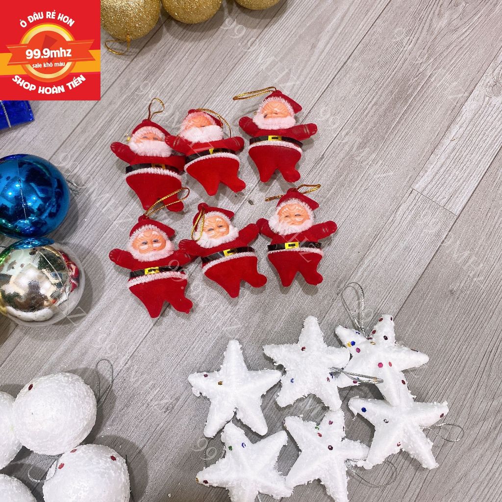 Phụ Kiện Trang Trí Cây Thông Noel Trang Trí Giáng Sinh Noel Có Quả Châu Trang Trí Thiệp Giáng Sinh Và Nhiều Đồ Trang Trí