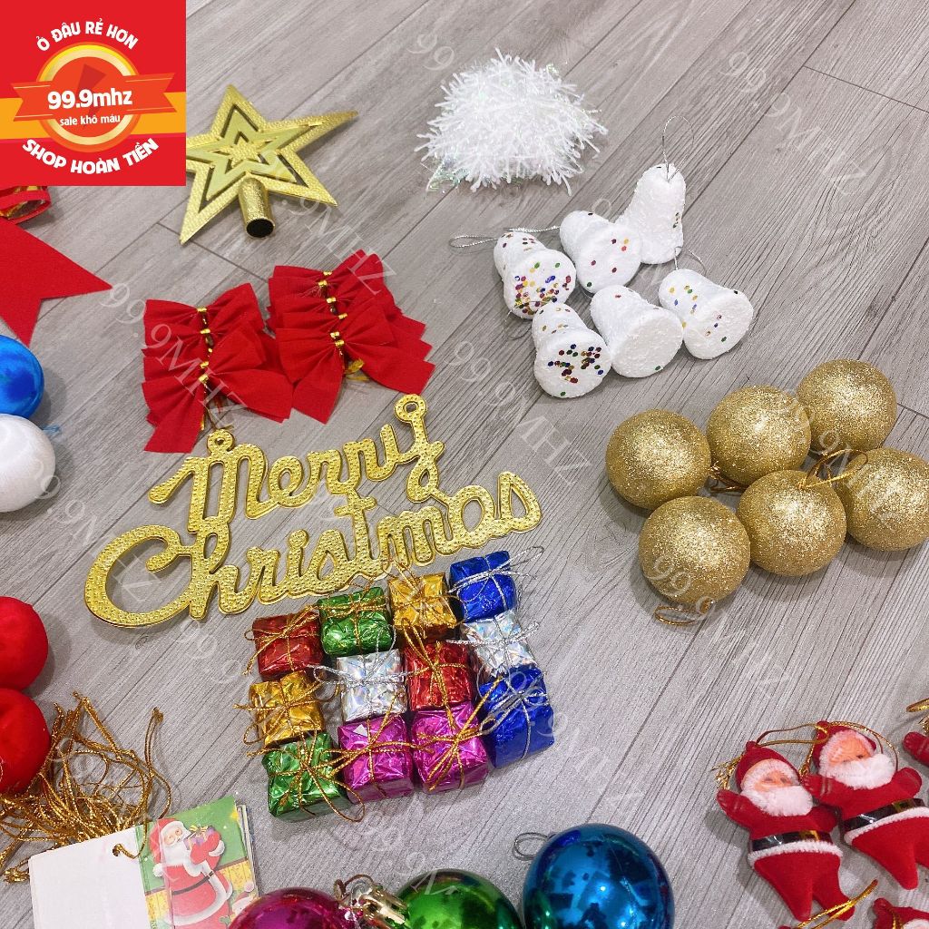 Phụ Kiện Trang Trí Cây Thông Noel Trang Trí Giáng Sinh Noel Có Quả Châu Trang Trí Thiệp Giáng Sinh Và Nhiều Đồ Trang Trí