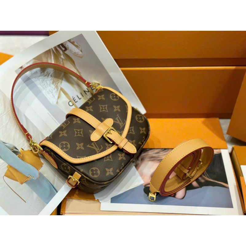 Túi lv saumur bb quai xách size20