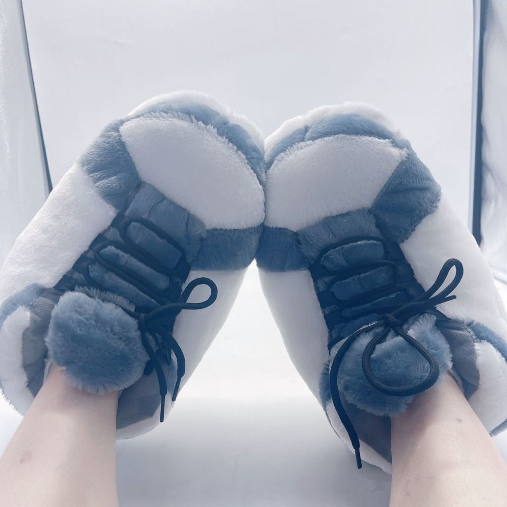 Giày bông mùa đông đi trong nhà ĐẾ CAO SU đi trong nhà và đi ra đường thoải mái