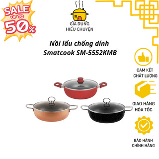 Nồi lẩu inox smart cook sm-5552 size 26cm