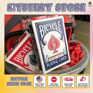 Bài ảo thuật USA giá rẻ: BICYCLE RIDER BACK & STANDARD BACK - Bài Poker - Bài Mỹ [HÀNG CHÍNH HÃNG] ( Mystery Shop)