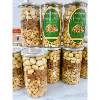 Hạt Mix 3 tầng: macca, hạnh nhân, hạt điều