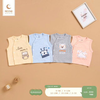 Áo Gile Nỉ cho bé Moon