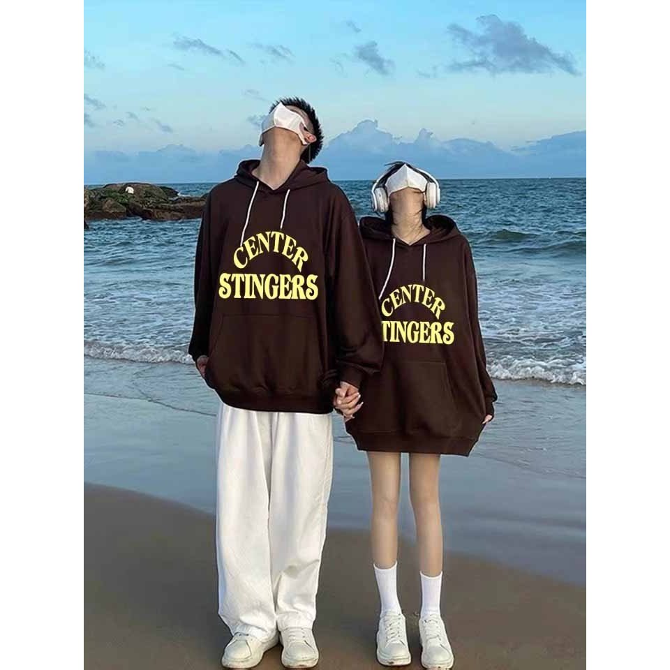 Áo hoodie sweater ngoại cỡ M-XL 5 màu phong cách hip hop Hàn Quốc cho cặp đôi Khoác Chống Nắng STINGERS - g5.shop