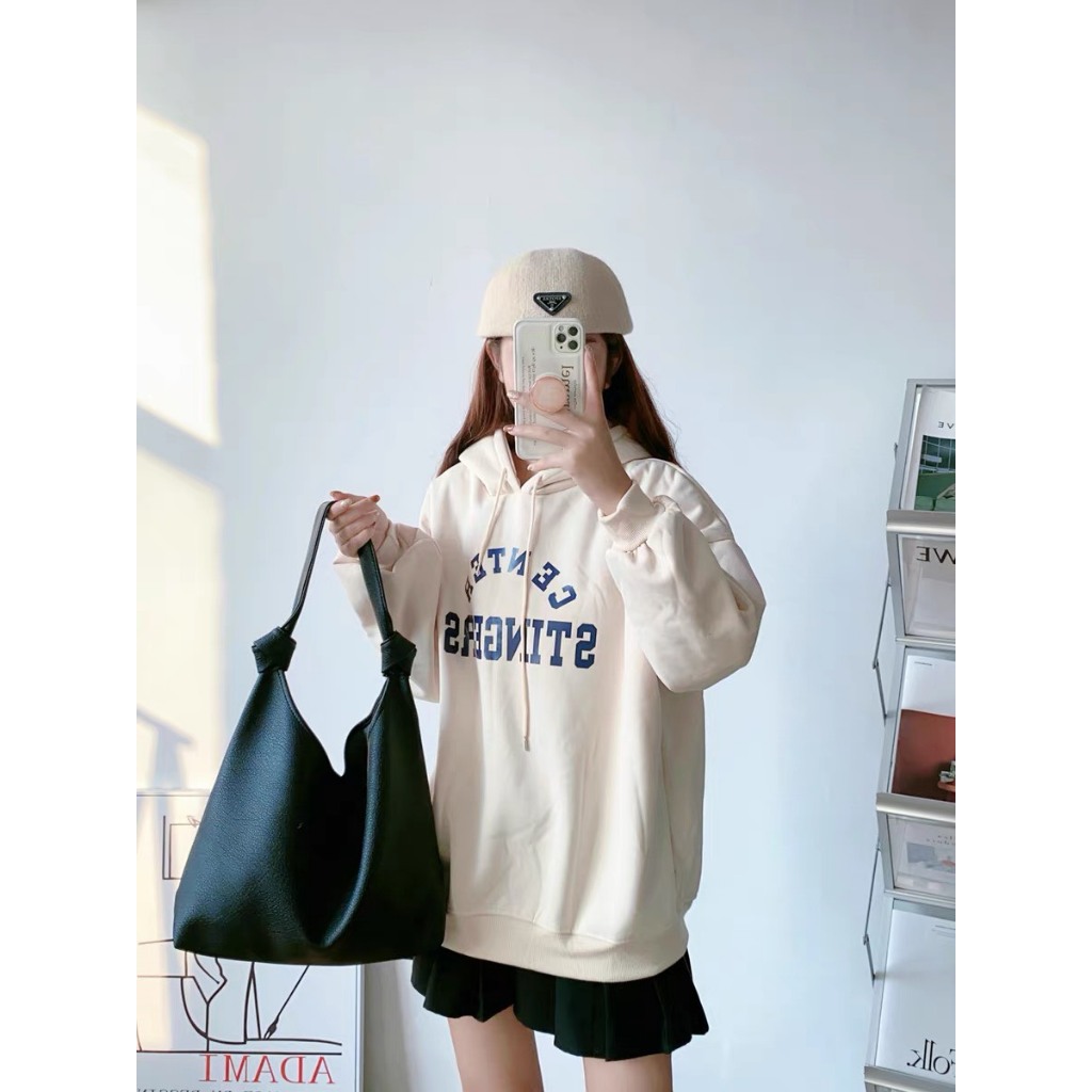 Áo hoodie sweater ngoại cỡ M-XL 5 màu phong cách hip hop Hàn Quốc cho cặp đôi Khoác Chống Nắng STINGERS - g5.shop