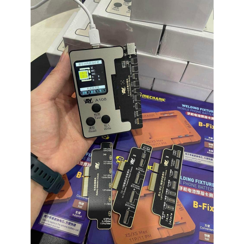 Box AY 108 Fix Pin + Fix Face Không Khò Hàn