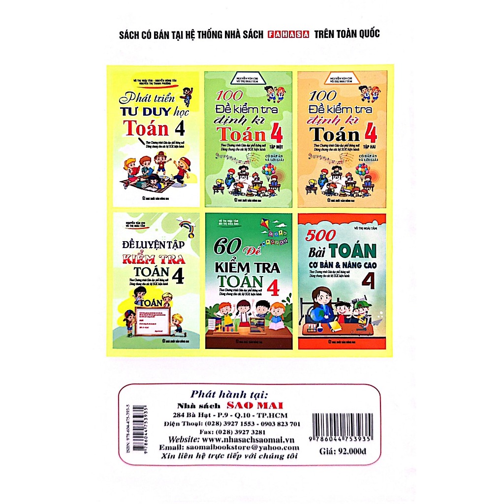 Sách - Phát Triển Tư Duy Học Toán Lớp 4