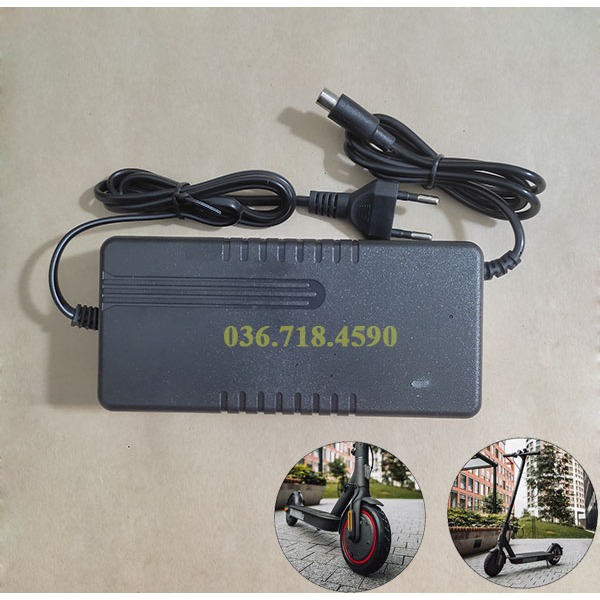 Bộ Sạc Pin Cho Xe Scooter Điện Xiaomi M365 - 42V2A