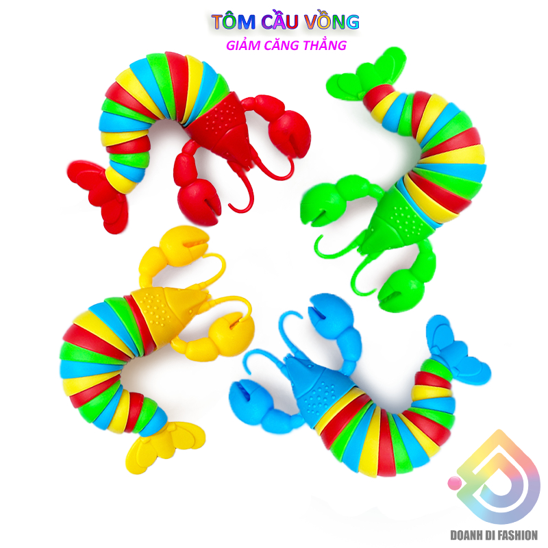 Đồ Chơi Halloween Con Sâu Cầu Vồng, Ốc Sên Cầm Tay, Móc Khóa Sâu Bướm, Tôm Cá Nhiều Màu, Trò Chơi Giảm Căng Thẳng Stress