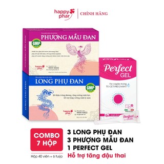Combo 3 long phụ đan + 3 phượng mẫu đan + 1 perfect gel