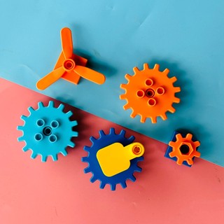 Phụ kiện tự làm bảng bận rộn busyboard tại nhà bộ bánh răng nhựa kèm cánh quạt