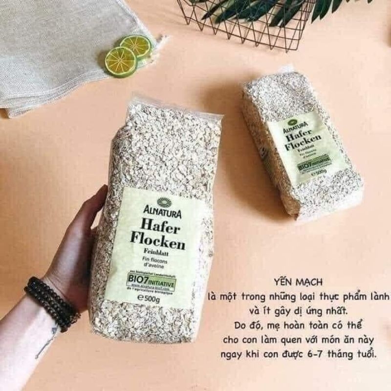 Yến mạch úc tươi( dẹt)