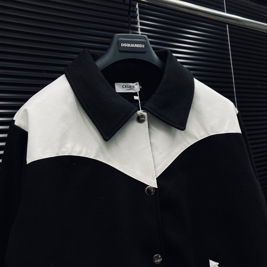 Áo Khoác Bomber Jacket Chất Vải Dạ Phối Da Cao Cấp, Thời Trang Unisex, Phong Cách Trẻ Trung, Sang Trọng