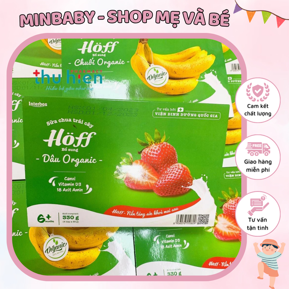 Sữa chua nguội HOFF 6 hộp x 55g